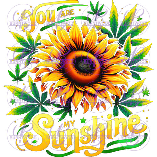 UV DTF Decal - You Are My Sunshine 7248