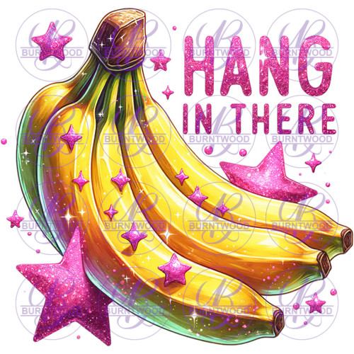 UV DTF Decal - Hang In There 7271