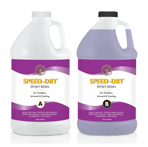 Mr. Nola's Glitter Speed-Dry Epoxy, Gallon Kit