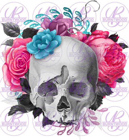 Floral Skull 0032