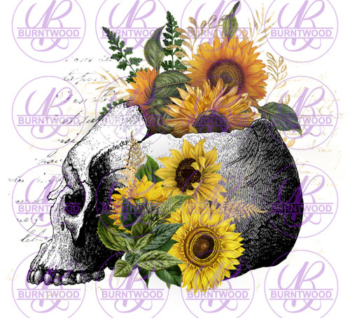 Floral Skull 0083