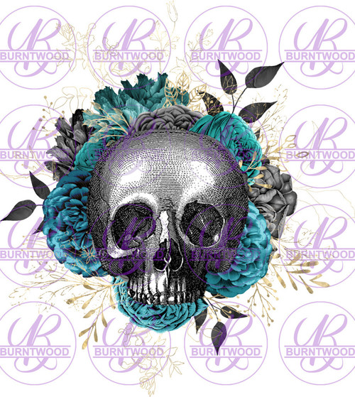 Floral Skull 0101