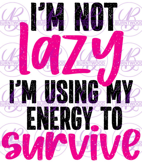 I'm Not Lazy.. 0307