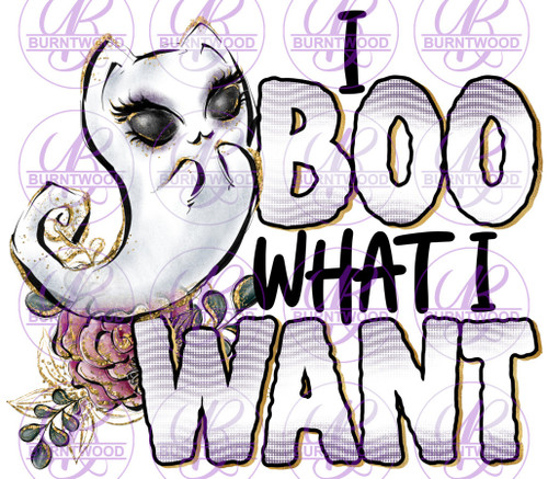 I Boo What I Want 0288