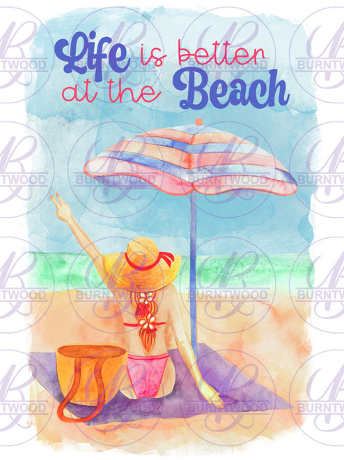 Life Is Better At The Beach 0449