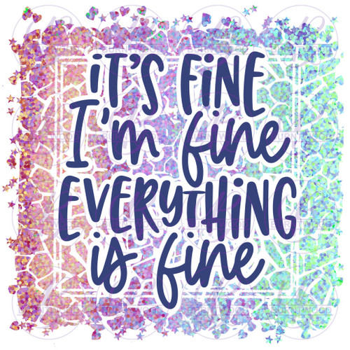 It's Fine, I'm Fine.. 0609