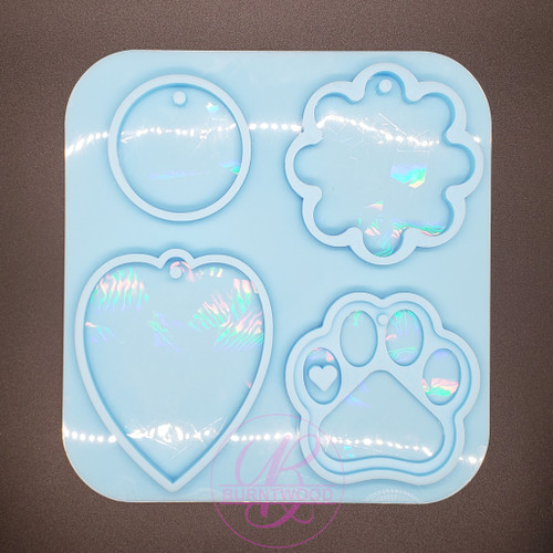 Holographic Silicone Mold - Multi Keychain