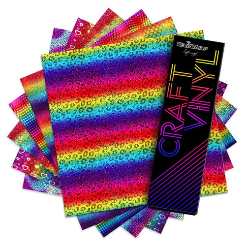 Teckwrap Vinyl Pack - Holo Rainbow
