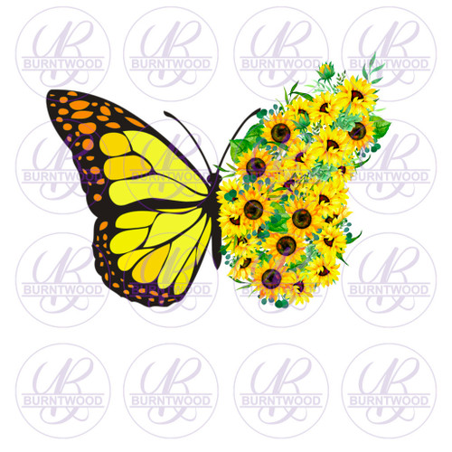 Floral Butterfly 0993