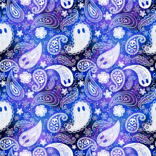 Hex Reject - Paisley Purple Galaxy Seamless 4032