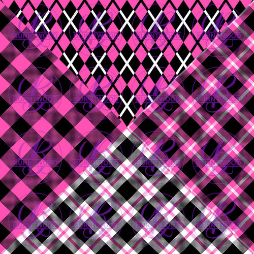 V4 Split Series - Pink Plaid 0067 (4290, 4293, 4295, 4298)