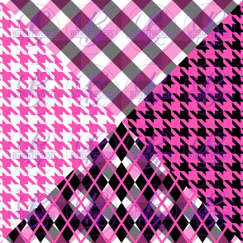 V4 Split Series - Pink Plaid 0068 (4291, 4289, 4292, 4294)