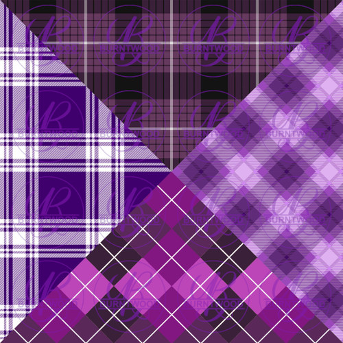 V4 Split Series - Purple Plaid 0069 (4306, 4313, 4322, 4311)