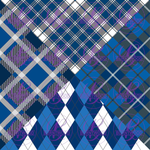 V4 Split Series - Blue Plaid 0072 (4326, 4331, 4333, 4339)