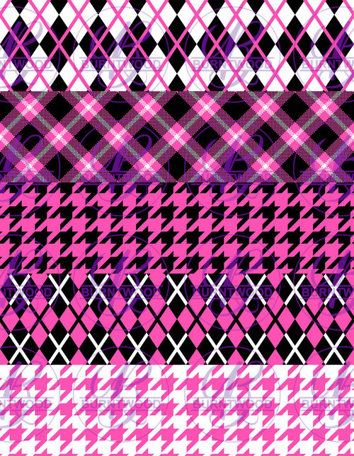 5 - Split Series - Pink Plaid 1115 (4292, 4293, 4289, 4291, 4298)