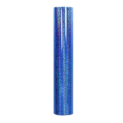 Teckwrap Holographic Sparkle Vinyl, Bright Blue, Alberta Canada