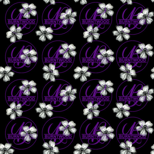 Monochrome Floral Seamless 4347