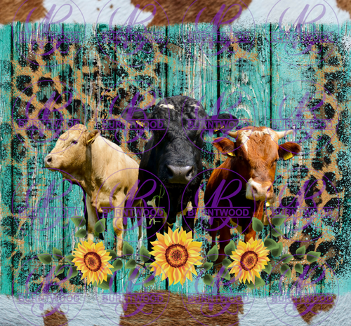 Floral Cows 20/30oz Wrap 5210