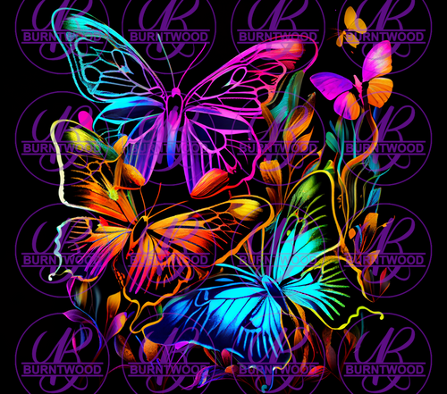 Neon Butterfly 20/30oz Wrap 5651
