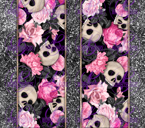 Floral Skull 20/30oz Wrap 5340