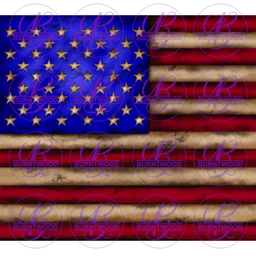 American Flag  20/30oz Wrap 6731