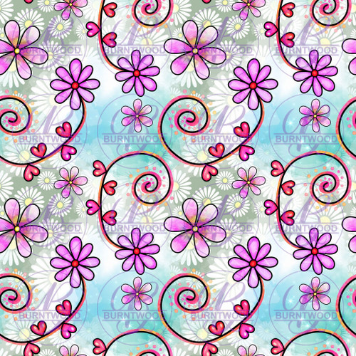 Flower Pattern Seamless 6533