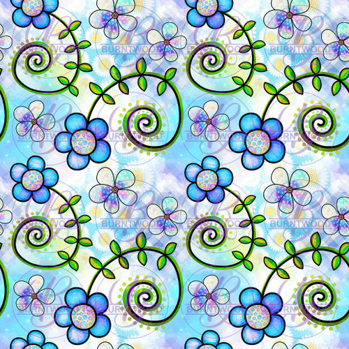 Flower Pattern Seamless 6534