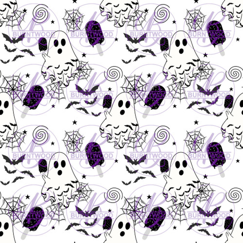 Monochrome Popsicle Ghosties 6691