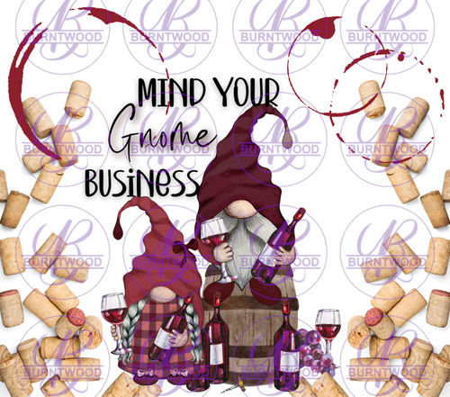 Mind Your Gnome Business 20/30oz Wrap 5418