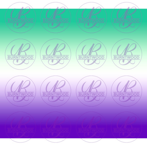 Gradient-Green/White/Purple  20/30oz Wrap 6785