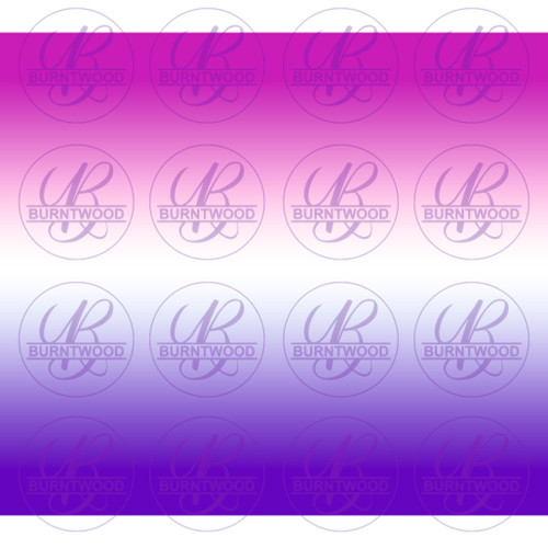 Gradient- Pink/White/Purple 20/30oz Wrap 6786