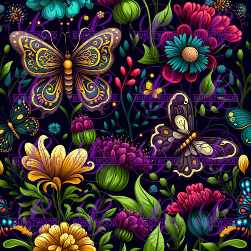Floral and Butterflies 6473