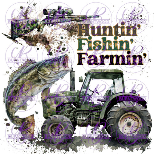 Huntin' Fishin' Farmin' 4107