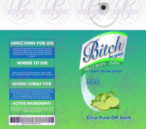 Lime B*tch Spray 20/30oz Wrap 7387