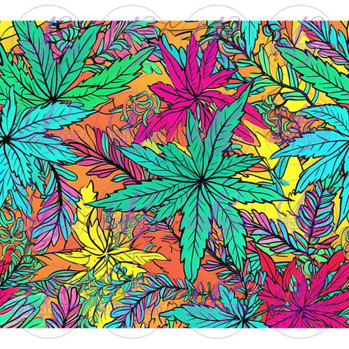 Colorful Weeds 20/30oz Wrap 6857