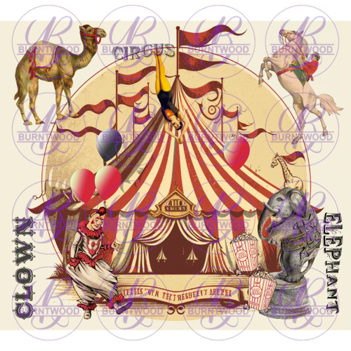 Vintage Circus 20/30oz Wrap 6855