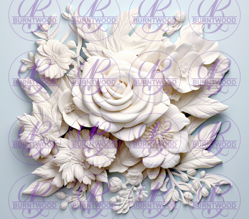 3D Floral 7999