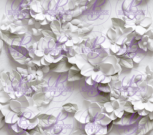 3D Floral 8054