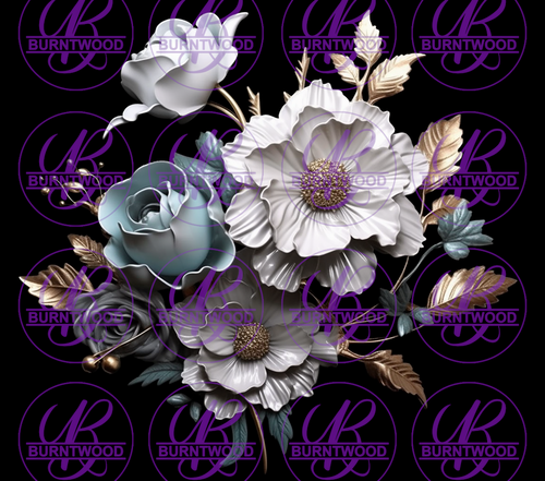 3D Floral 7884