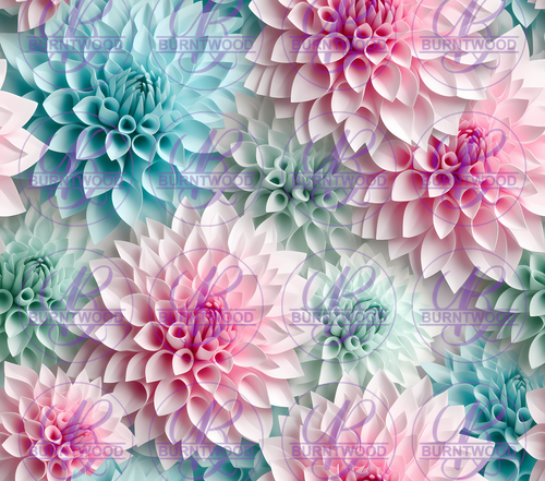 3D Floral 7896