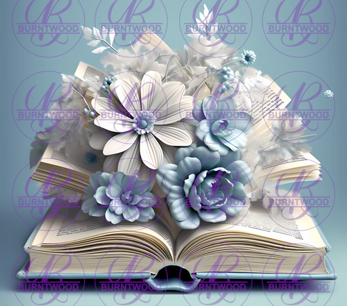 3D Floral Book 7902