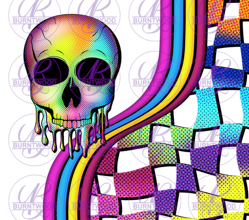 Rainbow Skull 7143