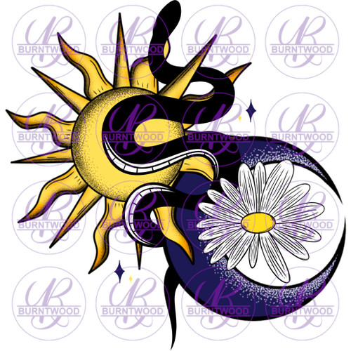 Snake Sun Moon Daisy 4443