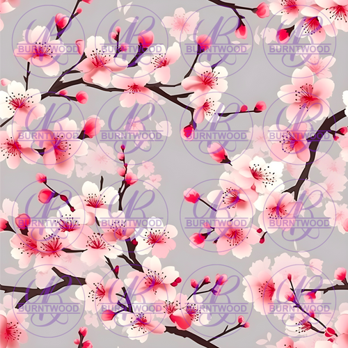 Cherry Blossom Seamless 8136
