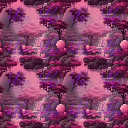 Pink Waterfalls 8160