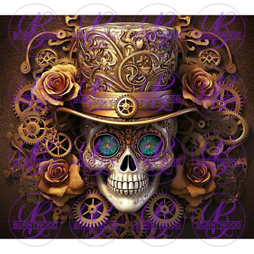 Steampunk Skull 8611