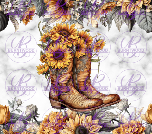 Floral Boots 8761