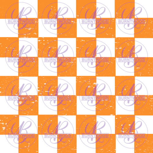 Orange Checker 8693