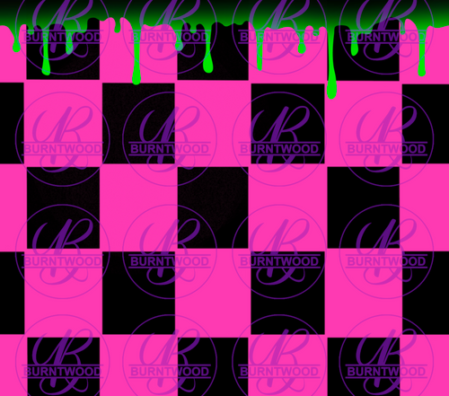 Pink Checker Drips 8871