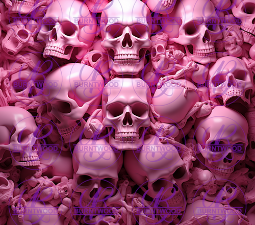 Pink Skulls 9123